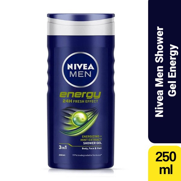 Nivea Men Shower Gel Energy 250ml