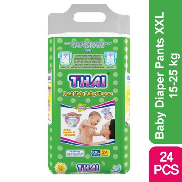 Thai Baby Diaper Pants XXL 15-25 kg 24 Pcs